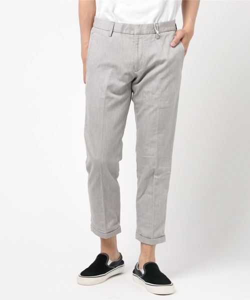 lideal(リデアル)の「lideal テーパードパンツ PURE /95261505(パンツ)」|グレー