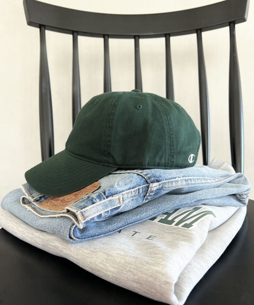 ワールドクラシックチャンピオン キャップ Champion キャップ 帽子 「Champion」クラシック ウォッシュド