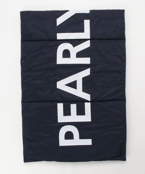 PEARLY GATES(パーリーゲイツ)の「【PEARLY GATES】ロゴ 中綿 ストール (UNISEX)(ゴルフグッズ)」|ネイビー