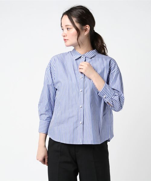NOLLEY'S（ノーリーズ）の「パール釦2WAYシャツ（シャツ