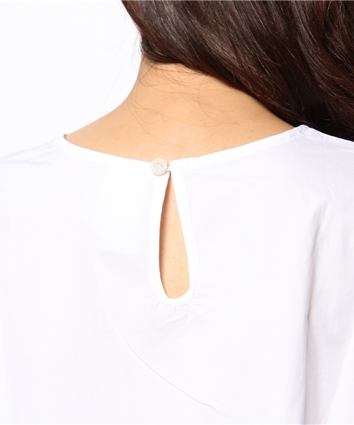 CIAOPANIC（チャオパニック）の「【Ciaopanic】袖レーストップス（シャツ/ブラウス・レディース・ホワイト/ブラック・FREE）」の8枚目の写真