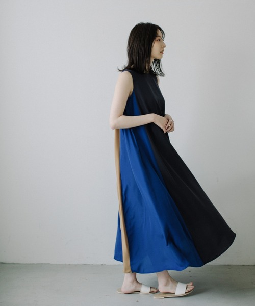 メーカー直販 セール マルチカラー フレアロングワンピース リゾートマキシワンピース ワンピース Audrey And John Wad オードリーアンドジョンワッド のファッション 正規 店 値引き Arenatheatre Net