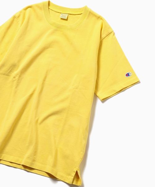 Champion(チャンピオン)の「Champion×SHIPS: 別注 32/3コットン ピグメントダイプルオーバー(Tシャツ/カットソー・メンズ・ライトブルー/ピンク/クリーム・X-LARGE/SMALL/MEDIUM/LARGE)」の14枚目の写真