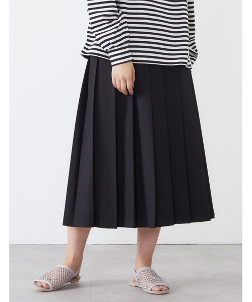 POU DOU DOU(プードゥドゥ)の「E/Rプリーツスカート(スカート・レディース・ブラック/イエロー/スミクロ・3)」の11枚目の写真