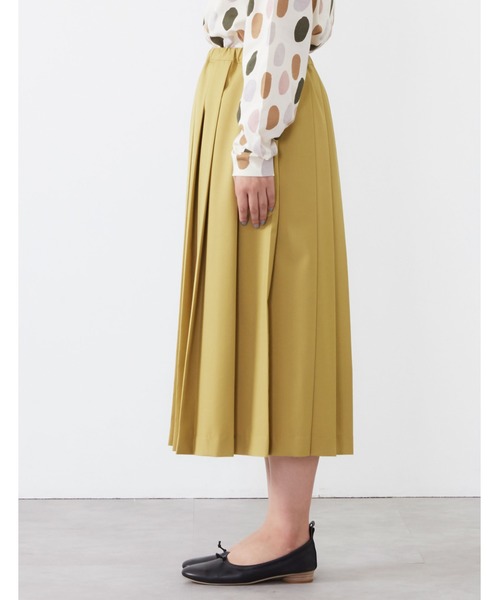 POU DOU DOU(プードゥドゥ)の「E/Rプリーツスカート(スカート・レディース・ブラック/イエロー/スミクロ・3)」の20枚目の写真