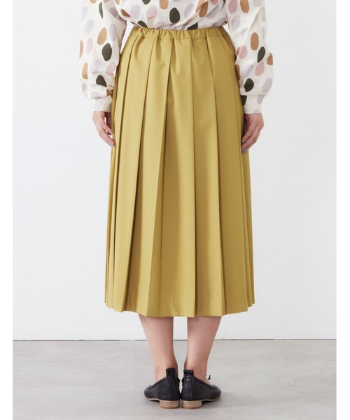 POU DOU DOU(プードゥドゥ)の「E/Rプリーツスカート(スカート・レディース・ブラック/イエロー/スミクロ・3)」の21枚目の写真