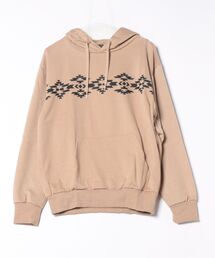 STYLEBLOCK（スタイルブロック）の「裏毛サーフ2ラインボックスロゴプリントスウェットパーカー（パーカー）」