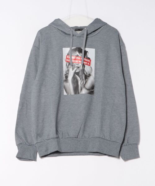 【超人気デザイン】バッズプール☆バック ロゴ スウェット グレー L THE NORTH FACE（ザ ノースフェイス） スウェットパーカー メンズ