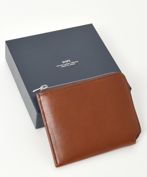 SHIPS（シップス）の「SD: “ANNONAY社VOCALOU” シンレザー ジップ