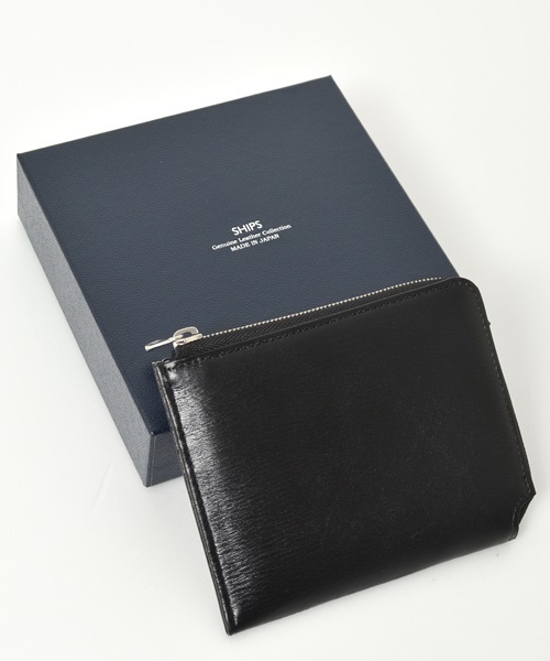 SHIPS（シップス）の「SD: “ANNONAY社VOCALOU” シンレザー ジップ