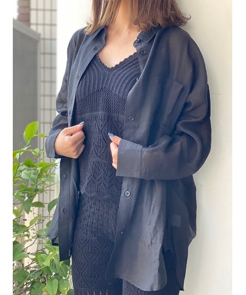 one way(ワンウェイ)の「クロシェキャミ(キャミソール・レディース・ベージュ/ホワイト/ブラック・FREE)」の10枚目の写真