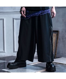 REY CIVARIZE Detectフラワー柄マチ付きZIPワイドパンツ CIVARIZE（シヴァーライズ）の「『CIVARIZE』フラワー柄マチ付きZIP