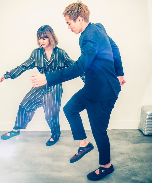 re:tack（レタック）の「【re:tack/レタック】PAREN LEATHER SLIP ON（スニーカー・メンズ・ホワイト×ホワイト/ブラック×ブラック・23cm/24cm/25cm/28cm）」の14枚目の写真