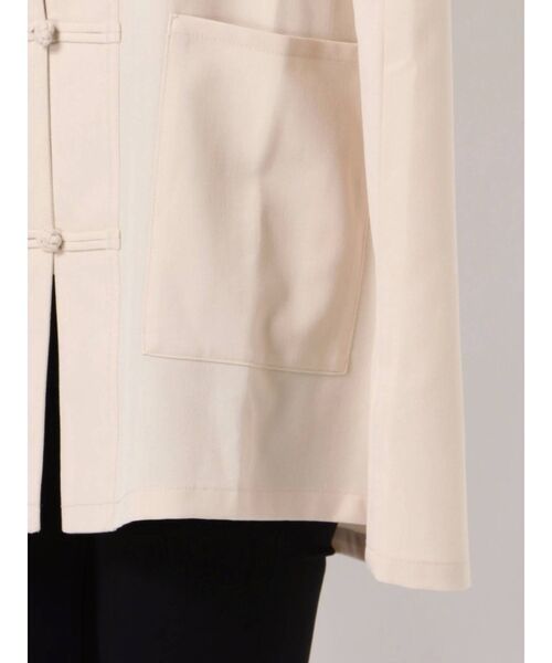 jouetie(ジュエティ)の「チャイナフラワーシャツ(シャツ/ブラウス・レディース・ブラウン/パープル/ブラック/アイボリー・MEDIUM)」の5枚目の写真