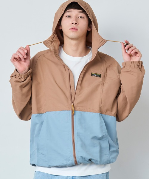 L.L.Bean（エルエルビーン）の「マウンテン・クラシック・フルジップ・ジャケット、カラーブロック ジャパン・フィット（マウンテンパーカー・メンズ・イエロー系その他/ブルー系その他/ブラウン系その他・SMALL/MEDIUM/LARGE/X-LARGE/XX-LARGE）」の6枚目の写真