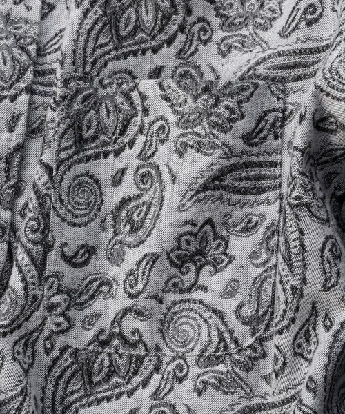 MEN'S BIGI（メンズビギ）の「ペイズリージャガード シャツ（シャツ/ブラウス・メンズ・ネイビー/ブラック/ボルドー・01/02/03/04）」の22枚目の写真
