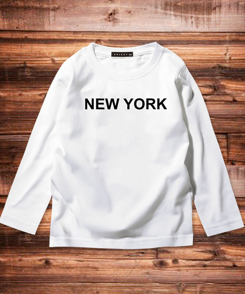 THE CASUAL（カジュアル）の「ロゴ プリント 長袖カットソー ロンT キッズ（Tシャツ/カットソー・キッズ・N/E/M/D/F/O/P/G/A/H/R/S/J/I/T/K/B/Q/L/C・100cm/110cm/120cm/130cm/140cm/150cm/160cm）」の2枚目の写真