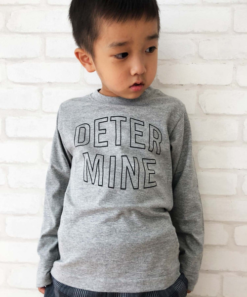 THE CASUAL（カジュアル）の「ロゴ プリント 長袖カットソー ロンT キッズ（Tシャツ/カットソー・キッズ・N/E/M/D/F/O/P/G/A/H/R/S/J/I/T/K/B/Q/L/C・100cm/110cm/120cm/130cm/140cm/150cm/160cm）」の10枚目の写真