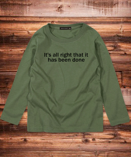 THE CASUAL（カジュアル）の「ロゴ プリント 長袖カットソー ロンT キッズ（Tシャツ/カットソー・キッズ・N/E/M/D/F/O/P/G/A/H/R/S/J/I/T/K/B/Q/L/C・100cm/110cm/120cm/130cm/140cm/150cm/160cm）」の13枚目の写真