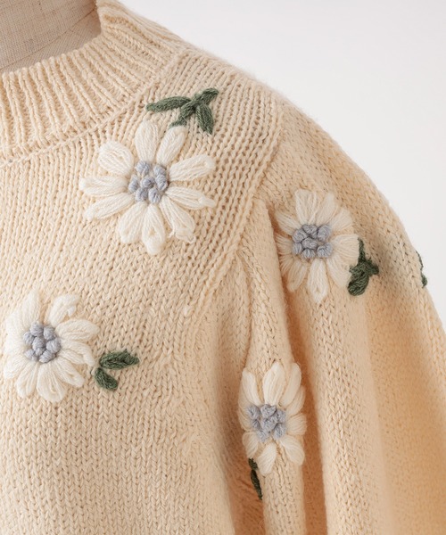 かぐれ　オールインワン　刺繍 リス刺繍ギンガム2wayドレス ブラウン 50-70cm / ツーウェイオール