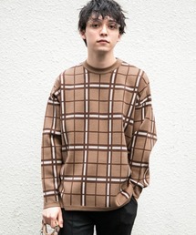 メンズのニット セーター チェック柄 ファッション通販 Zozotown