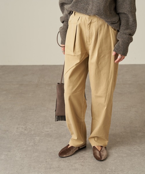 Ciaopanic パンツtypy チャオパニックティピー のファッション Bigテーパードイージーパンツ その他パンツ Ciaopanic