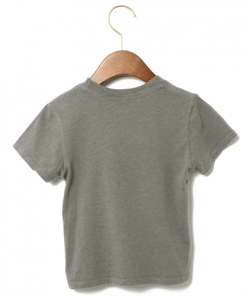 green label relaxing(グリーンレーベルリラクシング)の「「WEB限定」Kira Kids ナンバーTシャツ(グレー)(Tシャツ/カットソー・キッズ・ライトグレー/グレー・2-3Y/4-5Y)」の3枚目の写真