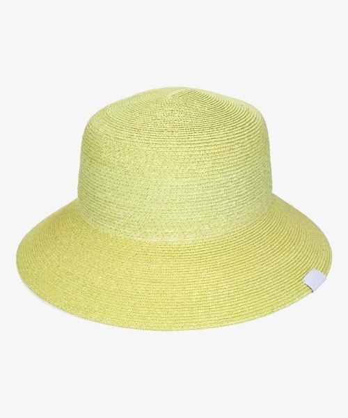 arth（アース）の「【arth】Straw BD Cloche / 【アース】ストロー　ブレード　クロッシェ（ハット・レディース・オレンジ/グリーン/ナチュラル・57cm）」の3枚目の写真