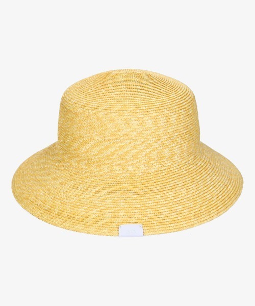 arth（アース）の「【arth】Straw BD Cloche / 【アース】ストロー　ブレード　クロッシェ（ハット・レディース・オレンジ/グリーン/ナチュラル・57cm）」の6枚目の写真