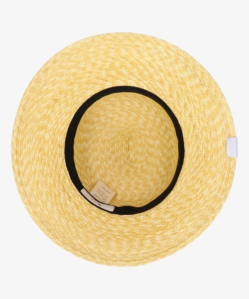 arth（アース）の「【arth】Straw BD Cloche / 【アース】ストロー　ブレード　クロッシェ（ハット・レディース・オレンジ/グリーン/ナチュラル・57cm）」の9枚目の写真