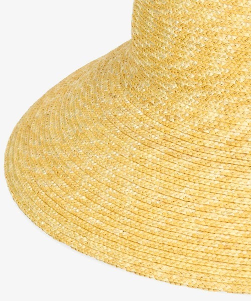 arth（アース）の「【arth】Straw BD Cloche / 【アース】ストロー　ブレード　クロッシェ（ハット・レディース・オレンジ/グリーン/ナチュラル・57cm）」の10枚目の写真