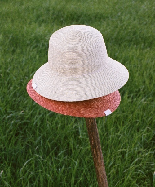 arth（アース）の「【arth】Straw BD Cloche / 【アース】ストロー　ブレード　クロッシェ（ハット・レディース・オレンジ/グリーン/ナチュラル・57cm）」の16枚目の写真