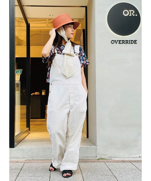 arth（アース）の「【arth】Straw BD Cloche / 【アース】ストロー　ブレード　クロッシェ（ハット・レディース・オレンジ/グリーン/ナチュラル・57cm）」の17枚目の写真