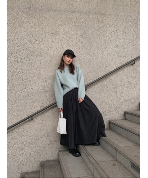 MOUSSY（マウジー）の「TAFFTA FLARE スカート（スカート）」 - WEAR 