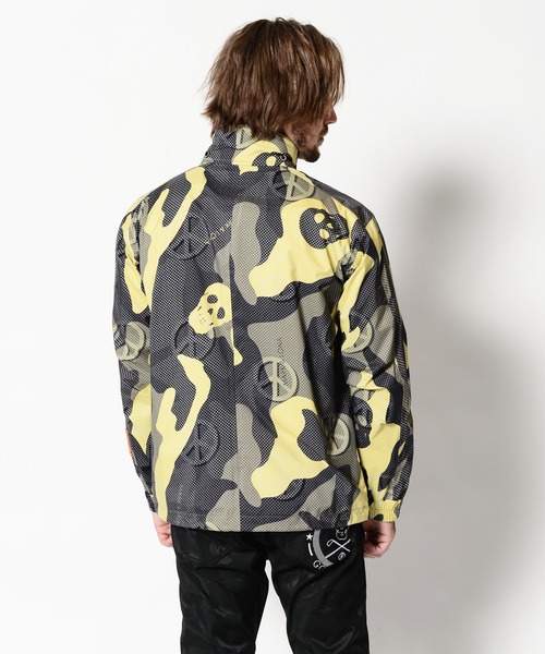 マーク＆ロナ W CAMO KNIT FULL OPEN OUTER ジャケット MARK & LONA（マークアンドロナ）の「Gauge Mosaic All-Terrain Jacket