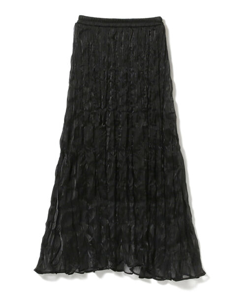 BeAMS DOT（ビームスドット）の「【WEB限定】BeAMS DOT / シアー ワッシャースカート（スカート・レディース・ブラック/ミント・FREE）」の18枚目の写真