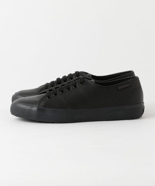 SUPERGA（スペルガ）の「別注 [ スペルガ ] SUPERGA GLR 2750 MONO レザー スニーカー（スニーカー・メンズ・ブラック/ホワイト・41/42/40/43）」の6枚目の写真