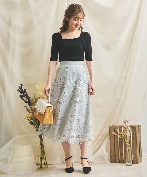 NOELA（ノエラ）の「バテンライクレーススカート（スカート）」 - WEAR