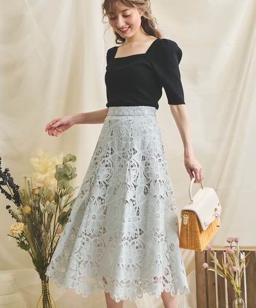 DOLCE&GABBANA レース　スカート DOLCE&GABBANA レーススカート 美品 ドルチェ＆ガッバーナ