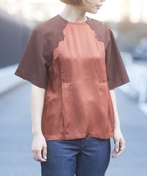 TOGA PULLA | TOGA PULLA レーヨンツイルウエスタントップス(Tシャツ/カットソー)
