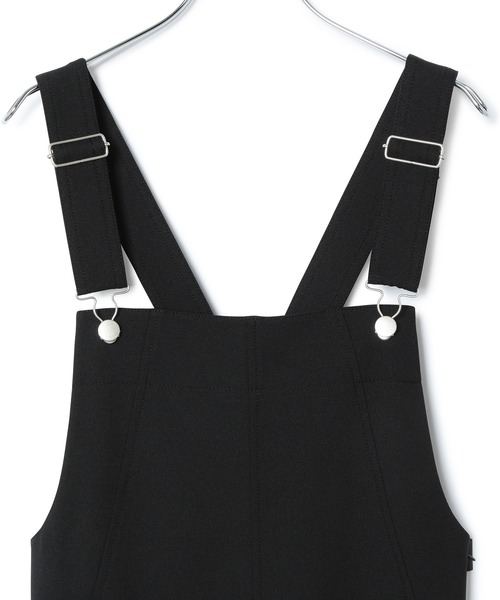 ADAM ET ROPE'（アダムエロペ）の「＜洗える＞【WEB限定】ジャンパースカート（ジャンパースカート・レディース・ブラック/ベージュ・FREE）」の10枚目の写真