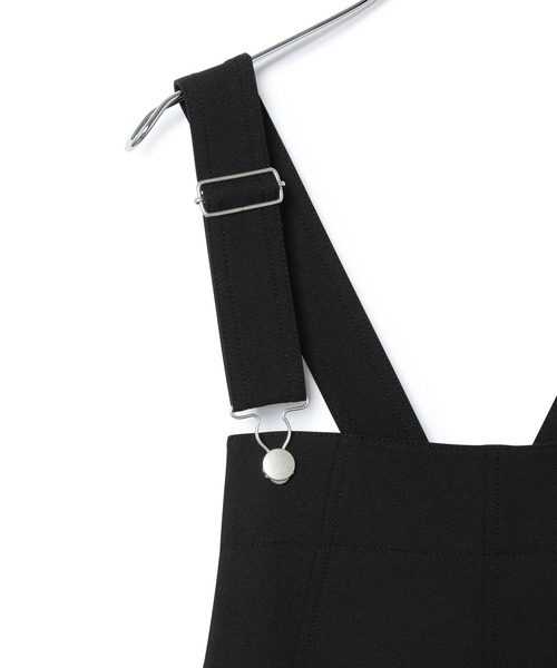 ADAM ET ROPE'（アダムエロペ）の「＜洗える＞【WEB限定】ジャンパースカート（ジャンパースカート・レディース・ブラック/ベージュ・FREE）」の17枚目の写真