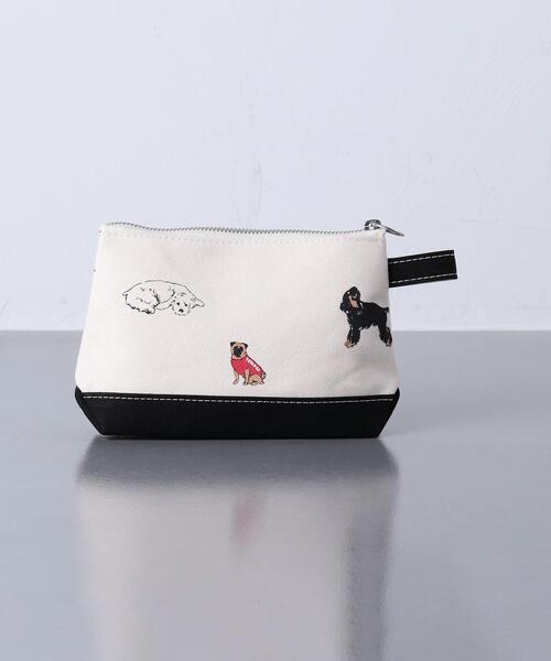 TEMBEA がま口ポーチ　グレー TEMBEA Double Gama Pouch - Black