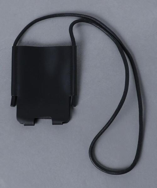 UNITED ARROWS(ユナイテッドアローズ)の「<UNITED ARROWS> スマートフォン ホルダー(スマホグッズ・メンズ・ブラック・FREE)」の1枚目の写真