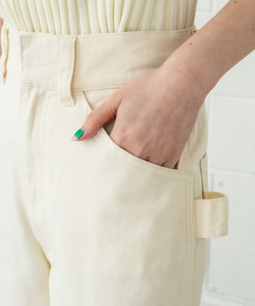mystic（ミスティック）の「ペインターパンツ（その他パンツ・レディース・ブラック/ベージュ/オフホワイト・1/2）」の15枚目の写真