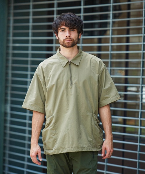 WILD THINGS(ワイルドシングス)の「WILDTHINGS S/S CAMP PULLOVER (ワイルドシングス キャンプ プルオーバー)(2colors)(WT21015PA)(シャツ/ブラウス・メンズ・ブラック/ベージュ・S/L/M/XL)」の19枚目の写真