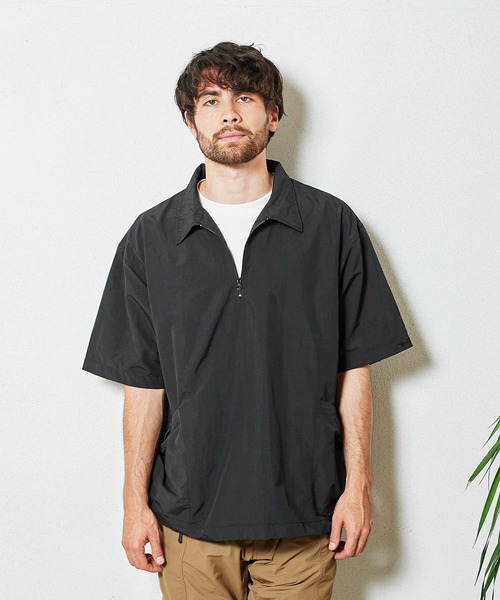 WILD THINGS(ワイルドシングス)の「WILDTHINGS S/S CAMP PULLOVER (ワイルドシングス キャンプ プルオーバー)(2colors)(WT21015PA)(シャツ/ブラウス・メンズ・ブラック/ベージュ・S/L/M/XL)」の18枚目の写真