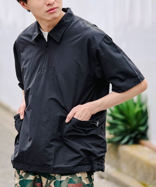 WILD THINGS(ワイルドシングス)の「WILDTHINGS S/S CAMP PULLOVER (ワイルドシングス キャンプ プルオーバー)(2colors)(WT21015PA)(シャツ/ブラウス・メンズ・ブラック/ベージュ・S/L/M/XL)」の22枚目の写真