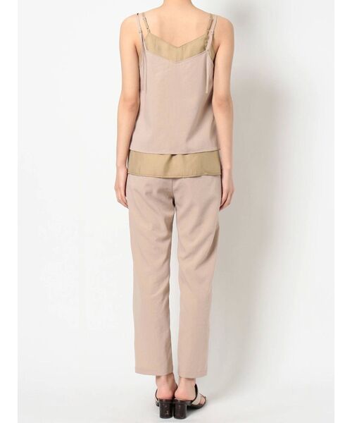 MURUA（ムルーア）の「レイヤードキャミソールセット（サロペット/オーバーオール・レディース・ベージュ/ブラウン・FREE）」の15枚目の写真