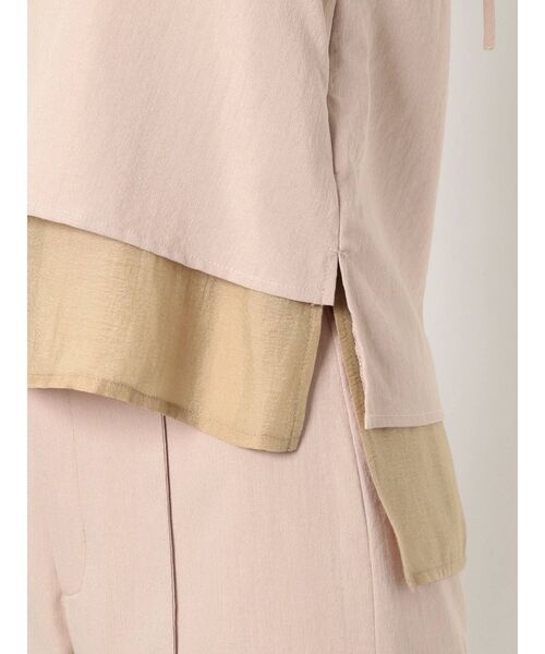 MURUA（ムルーア）の「レイヤードキャミソールセット（サロペット/オーバーオール・レディース・ベージュ/ブラウン・FREE）」の12枚目の写真